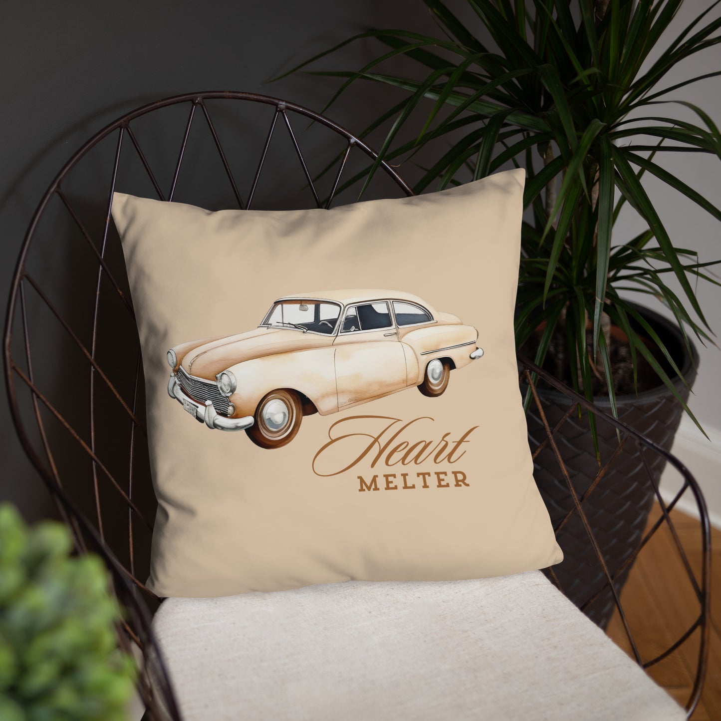 CAR heart melter PILLOW