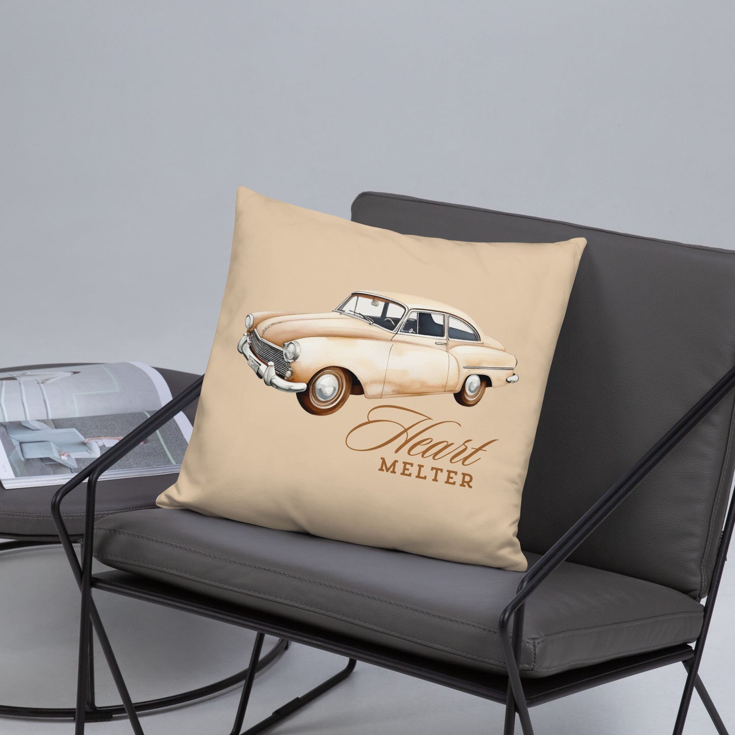 CAR heart melter PILLOW