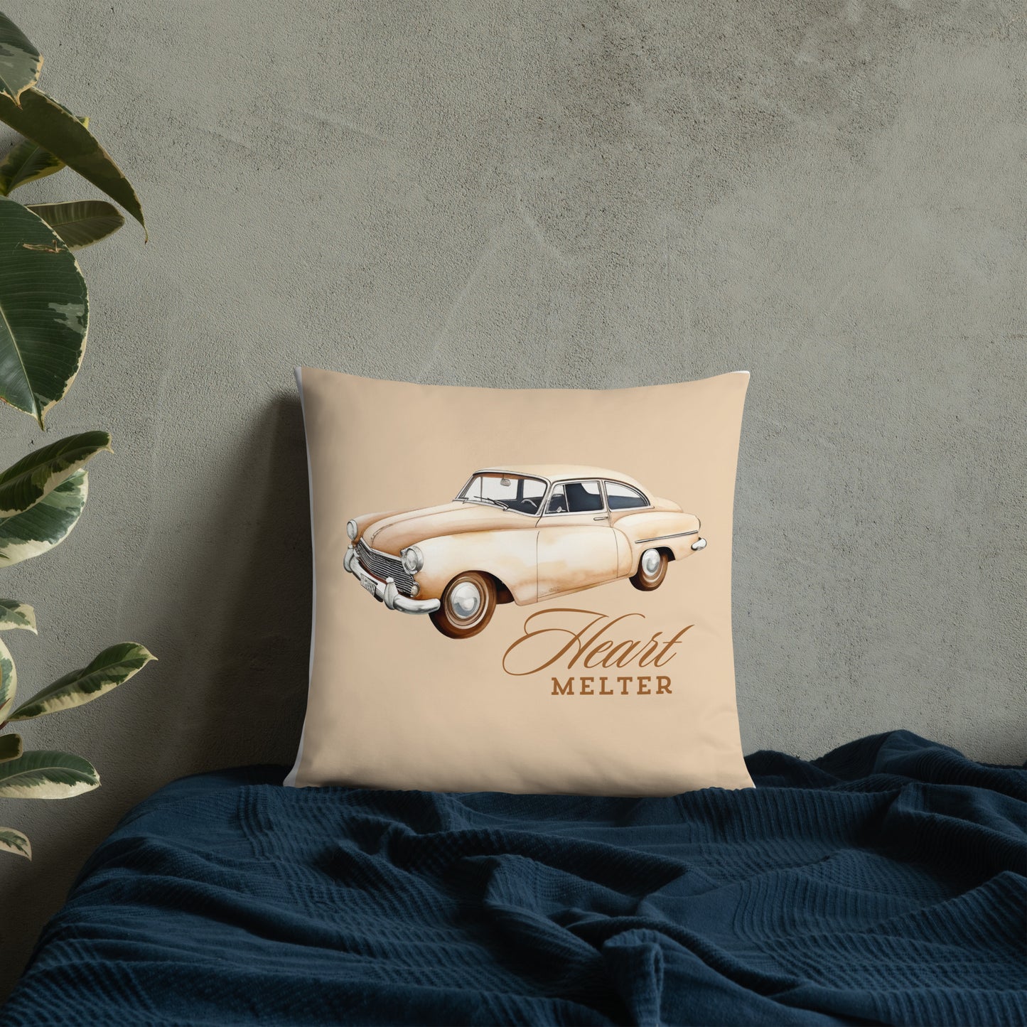 CAR heart melter PILLOW