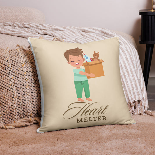 BOY Heart melter PILLOW