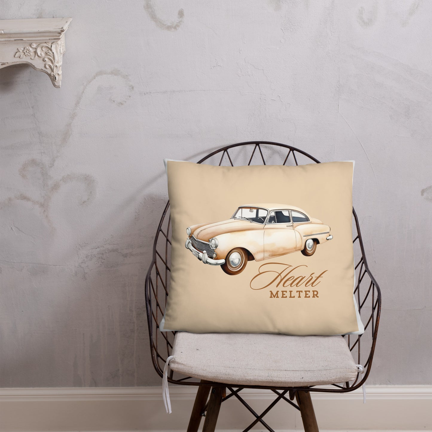 CAR heart melter PILLOW