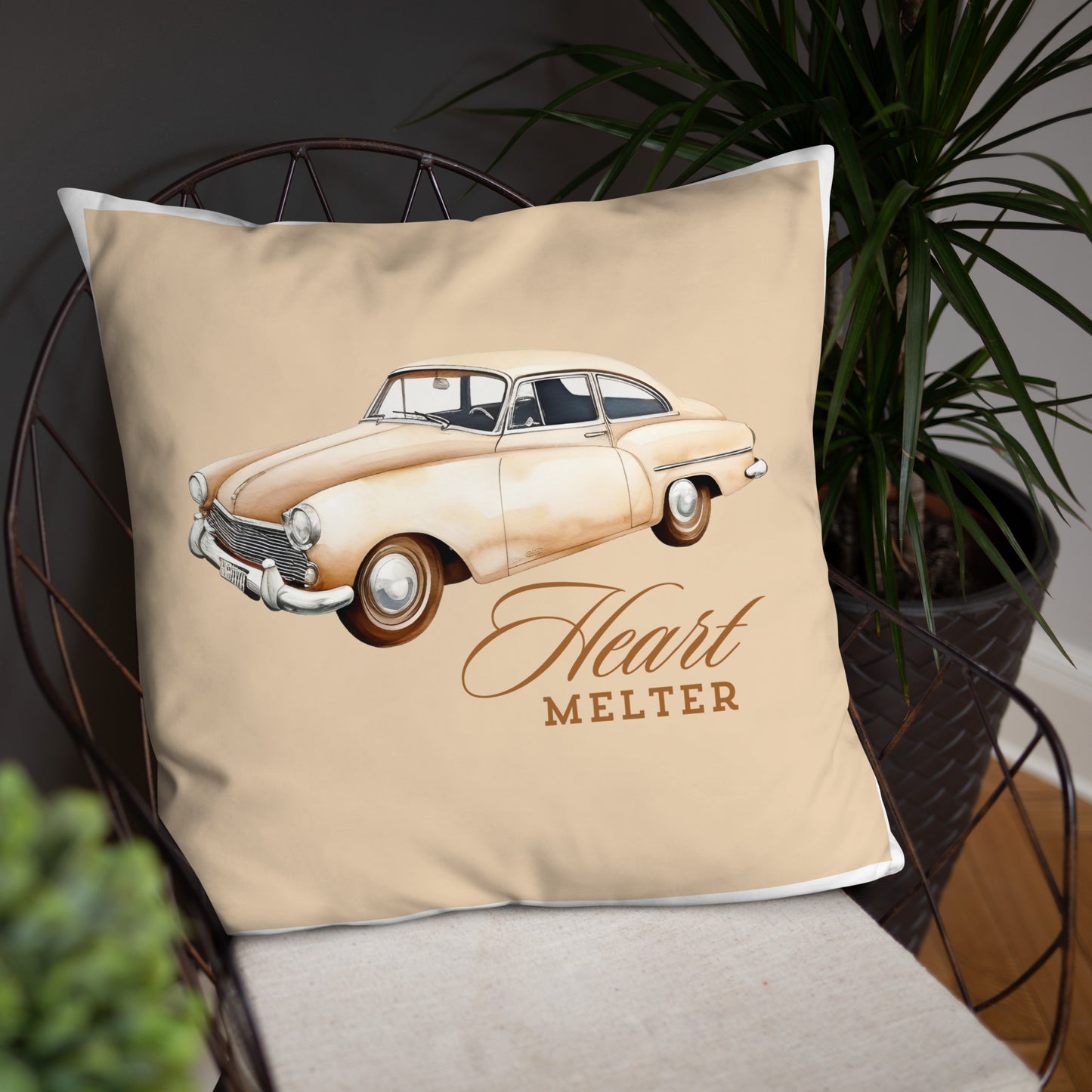 CAR heart melter PILLOW