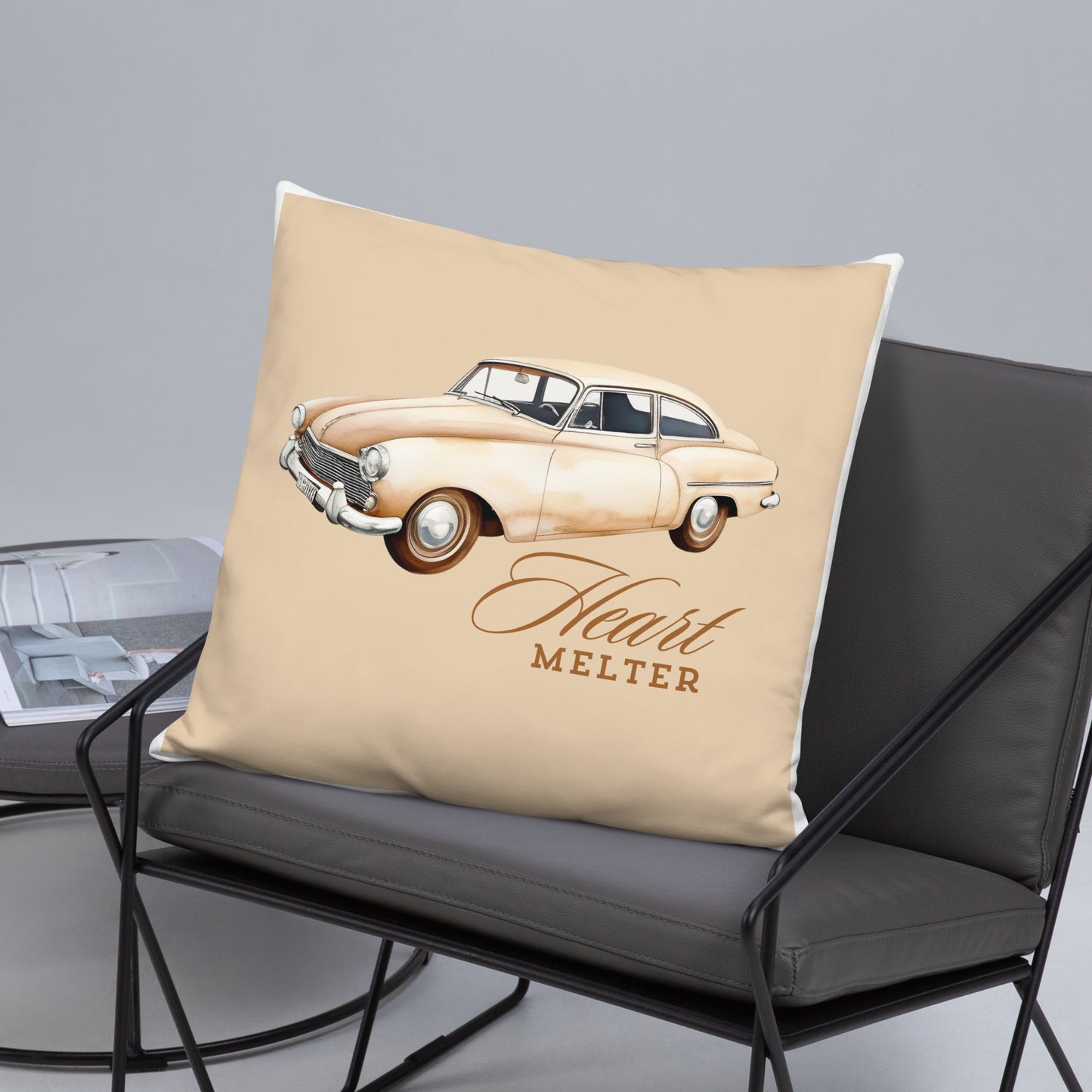 CAR heart melter PILLOW