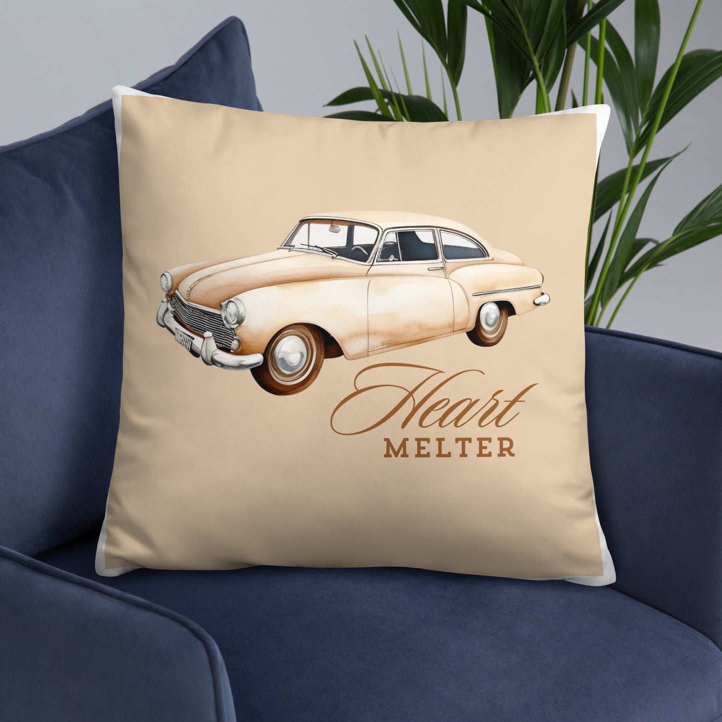 CAR heart melter PILLOW