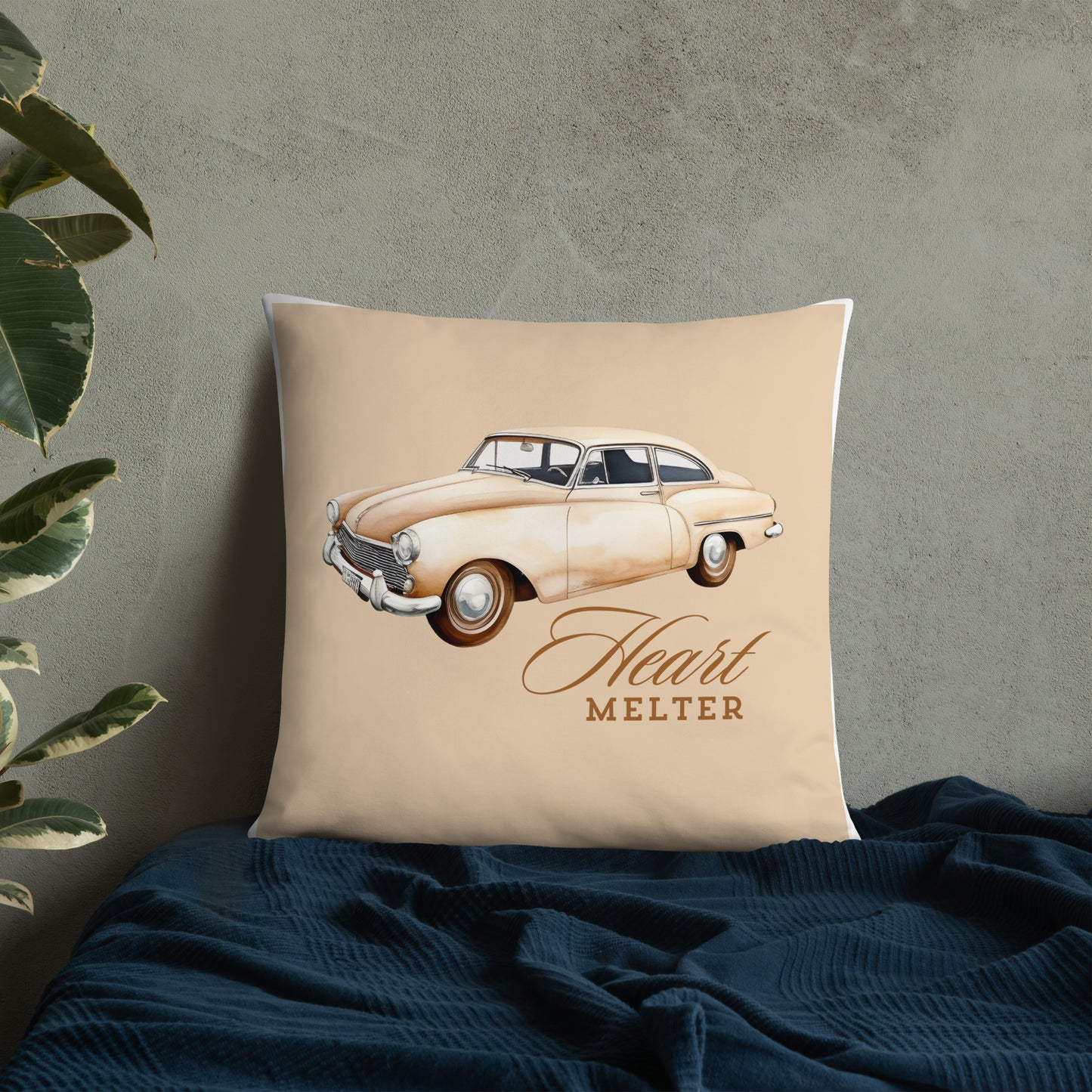 CAR heart melter PILLOW