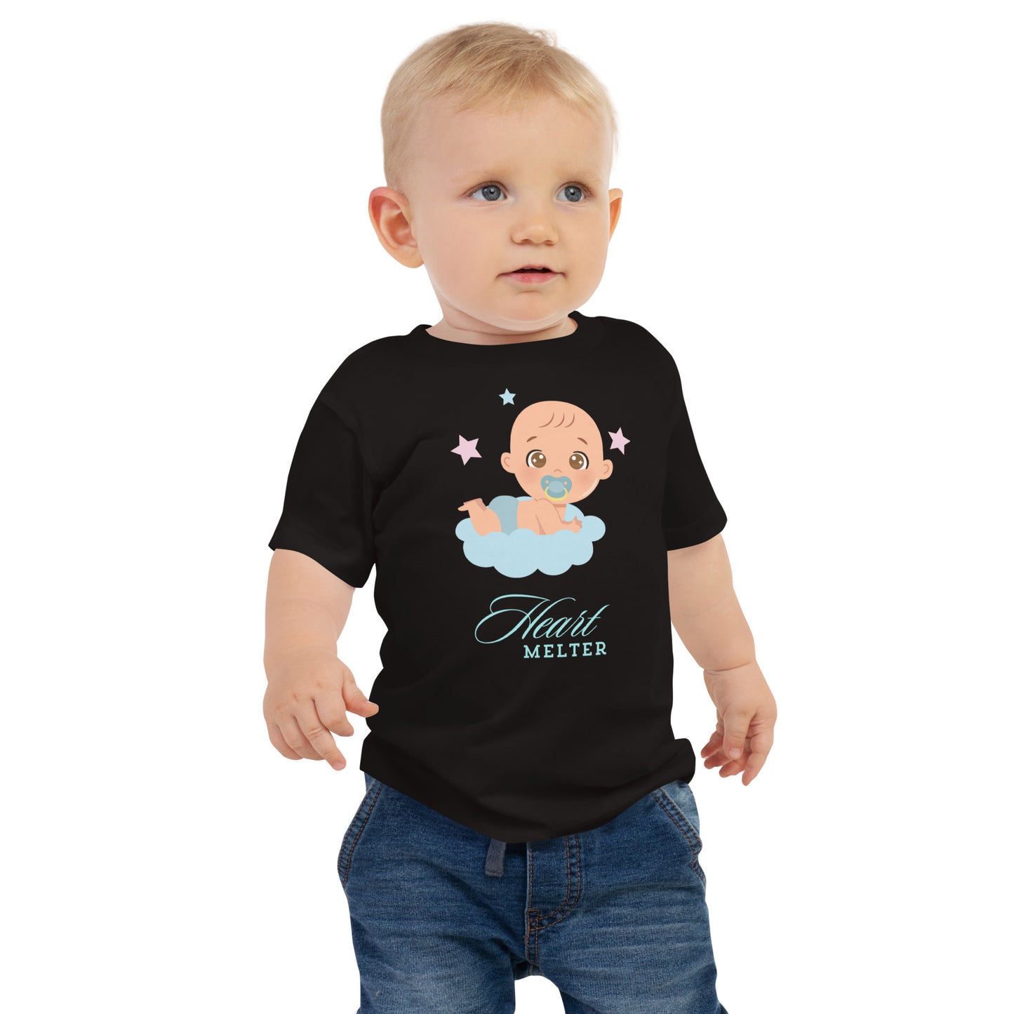 Baby boy Heart melter - DTG printing