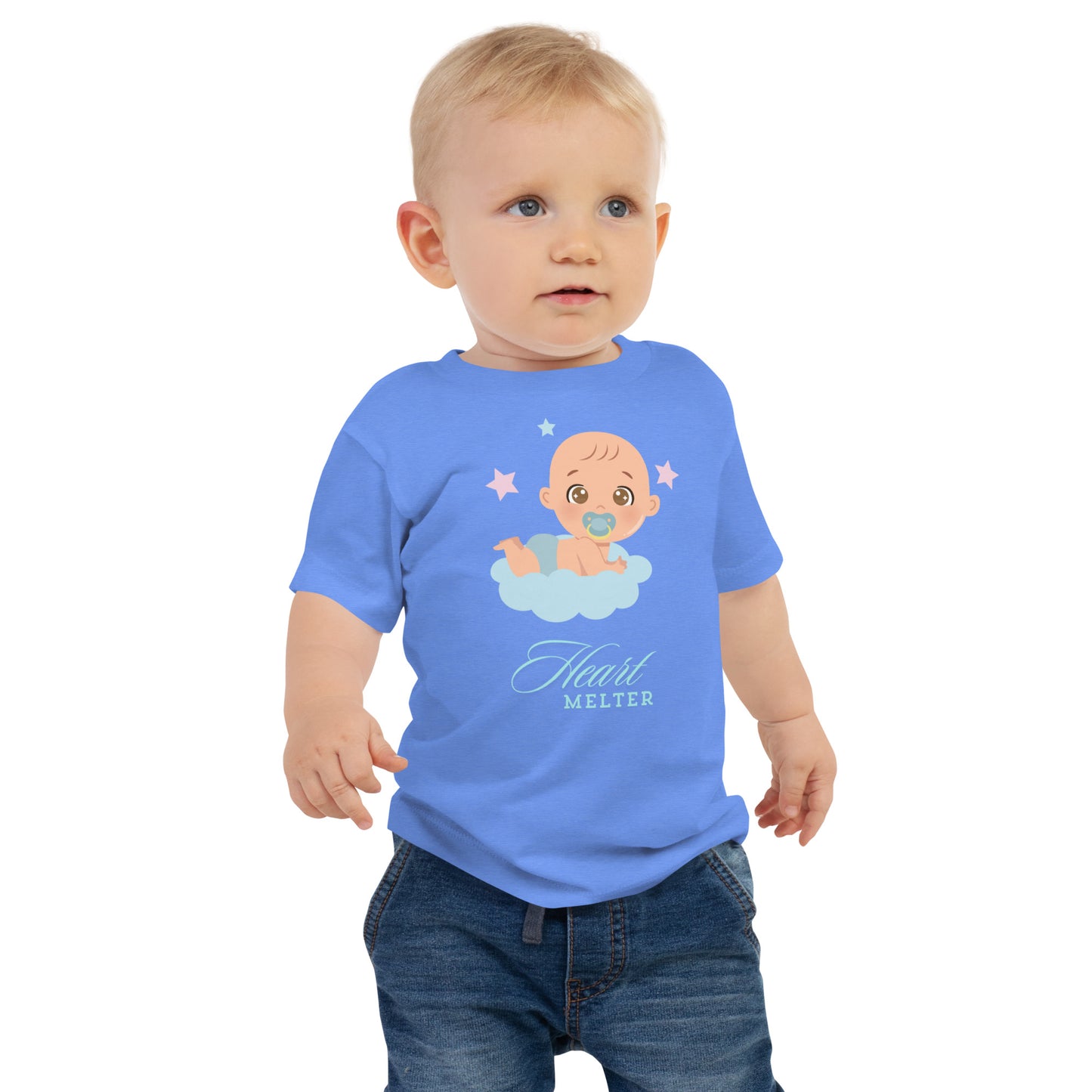 Baby boy Heart melter - DTG printing