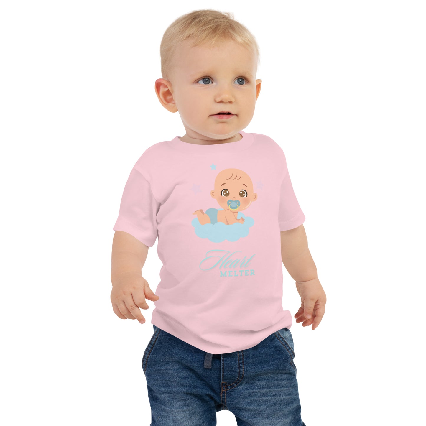 Baby boy Heart melter - DTG printing