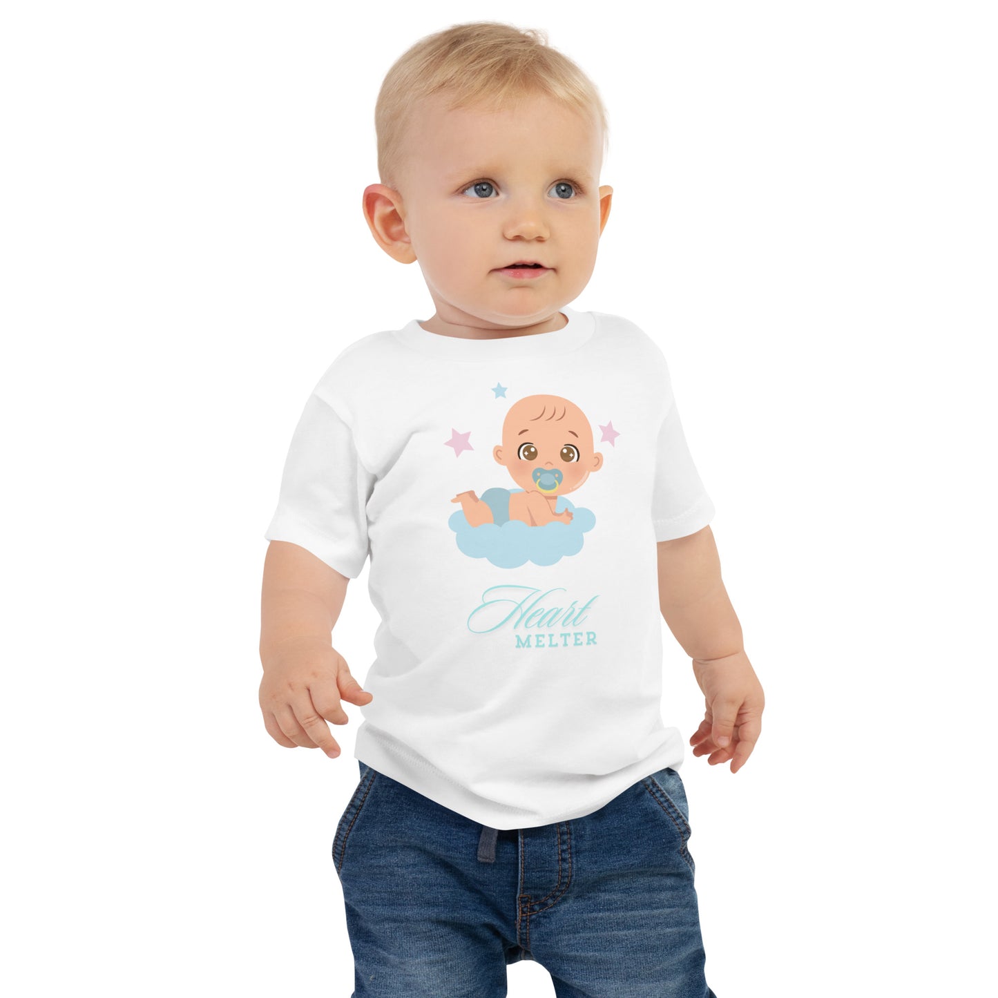 Baby boy Heart melter - DTG printing