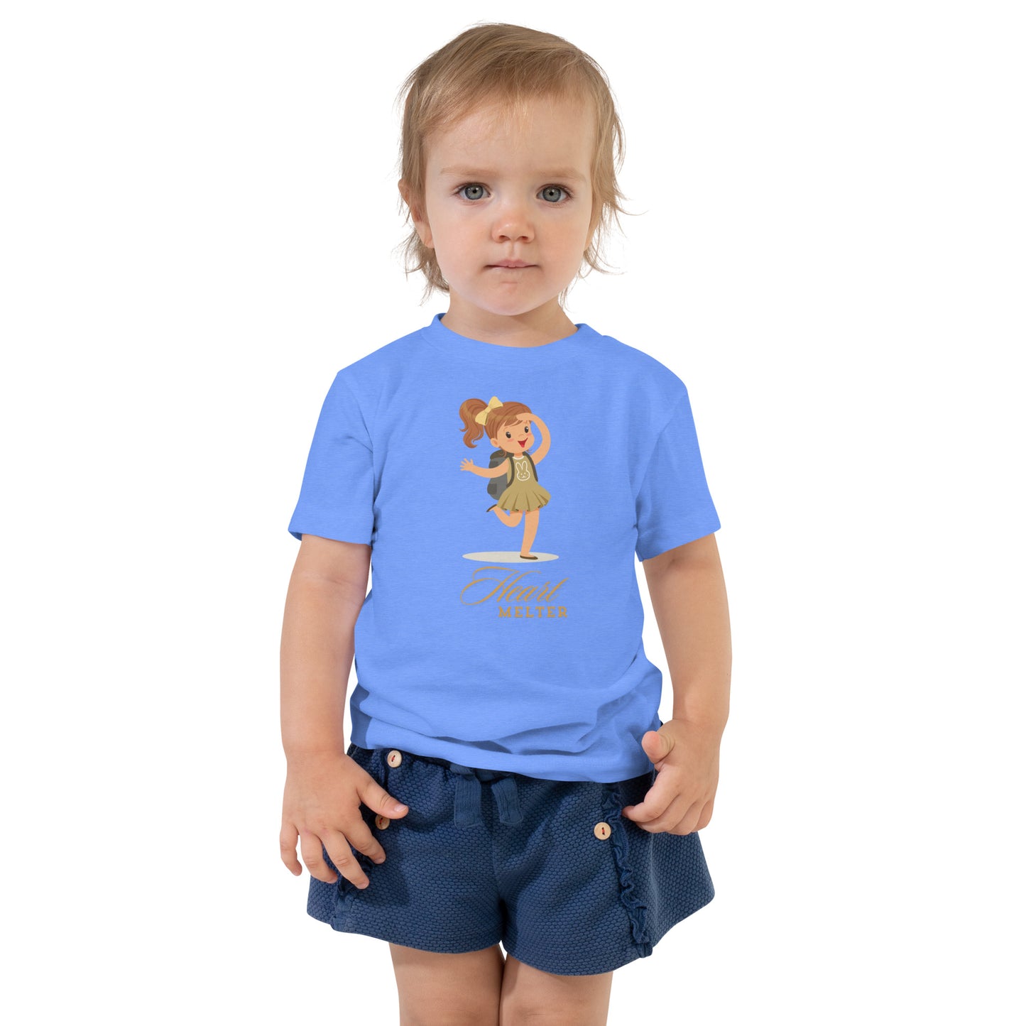 Toddler girl Heart melter - DTG printing