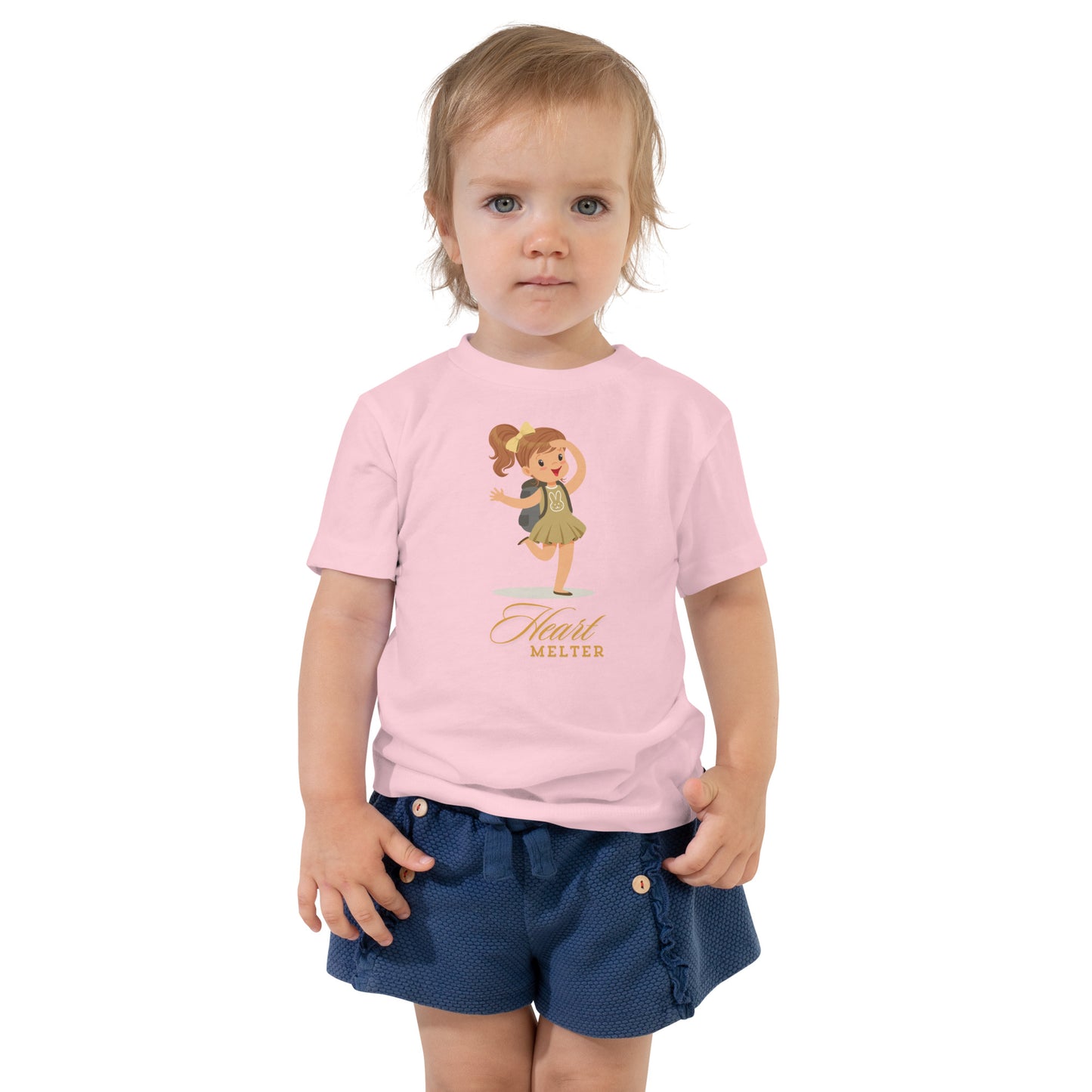 Toddler girl Heart melter - DTG printing